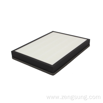 H13 Deep Pleat Hepa Air Filters Aluminum Frame